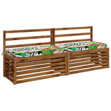 Vidaxl 2-delige bankkussens soest 2 st 100% polyester meerkleurig