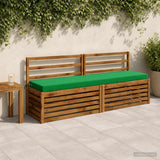Vidaxl bankkussen soest 100% polyester groen 180 x 40 x 8 cm