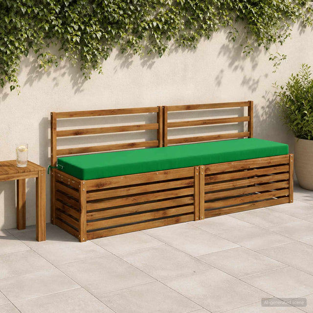 Vidaxl bankkussen soest 100% polyester groen 180 x 40 x 8 cm
