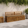 Vidaxl bankkussen soest 100% polyester taupe 170 x 40 x 8 cm