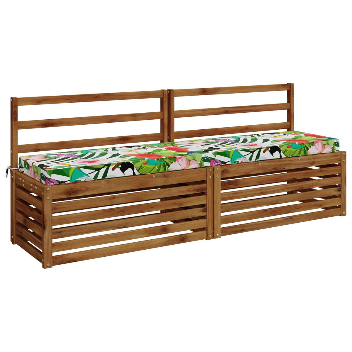 Vidaxl bankkussen soest 100% polyester meerkleurig 180 x 40 x 8 cm