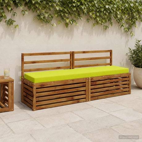 Vidaxl bankkussen soest 100% polyester helder groen 200 x 40 x 8 cm