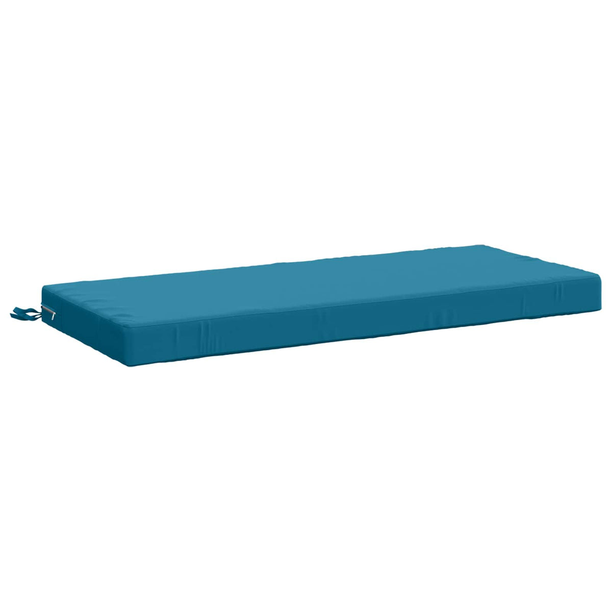 Vidaxl bankkussen soest 100% polyester lichtblauw 110 x 50 x 8 cm