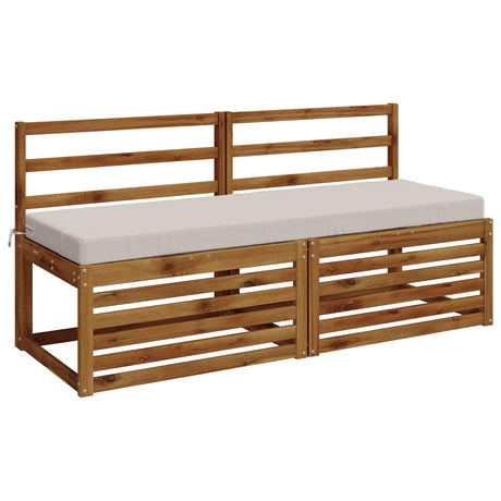 Vidaxl bankkussen soest 100% polyester wit 150 x 50 x 8 cm
