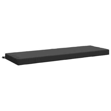 Vidaxl bankkussen soest 100% polyester antraciet 150 x 50 x 8 cm