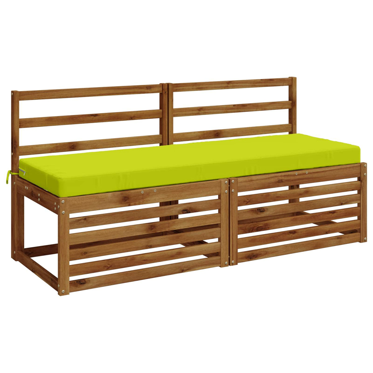 Vidaxl bankkussen soest 100% polyester helder groen 150 x 50 x 8 cm