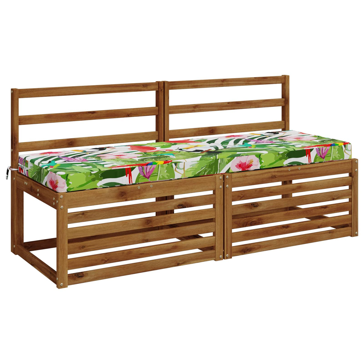 Vidaxl bankkussen soest 100% polyester meerkleurig 150 x 50 x 8 cm
