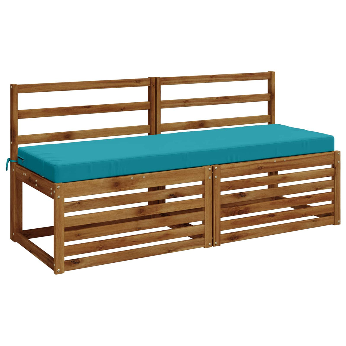 Vidaxl bankkussen soest 100% polyester turquoise 150 x 50 x 8 cm
