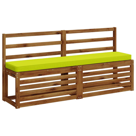 Vidaxl 1-delig bankkussen vught 100% polyester helder groen