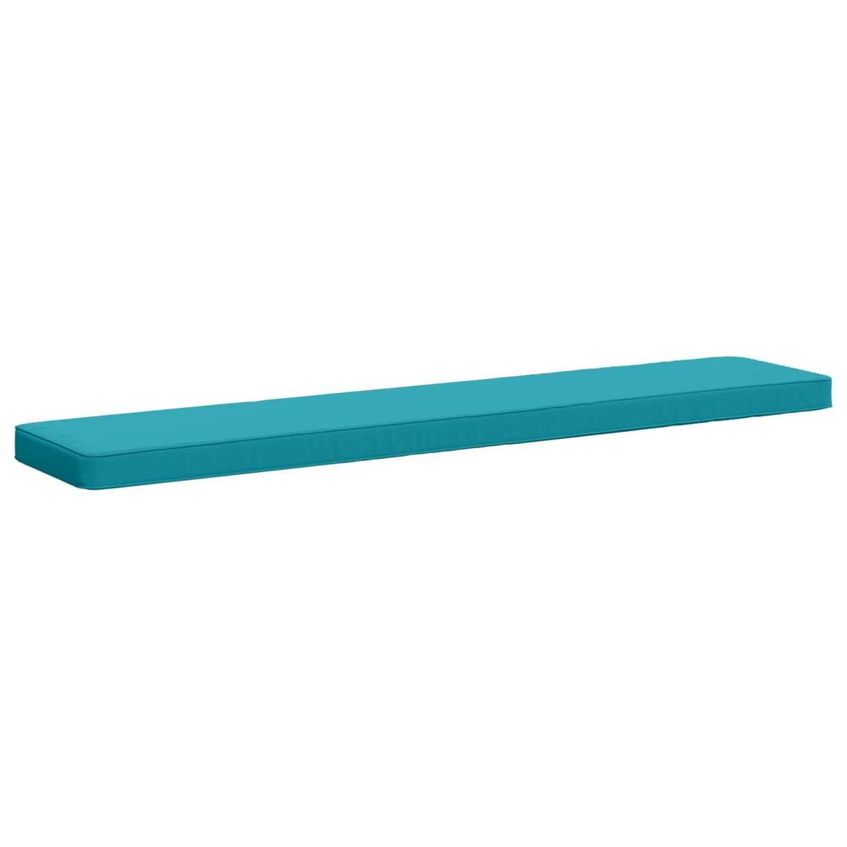 Vidaxl 1-delig bankkussen vught 100% polyester turquoise