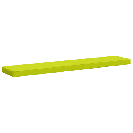 Vidaxl 1-delig bankkussen vught 100% polyester helder groen