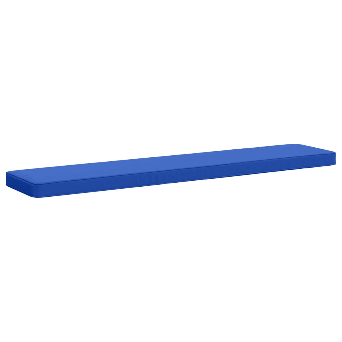 Vidaxl 1-delig bankkussen vught 100% polyester koninklijk blauw