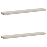 Vidaxl 2-delige bankkussens vught 2 pcs 100% polyester wit