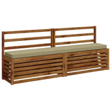 Vidaxl 2-delige bankkussens vught 2 pcs 100% polyester lichtgroen