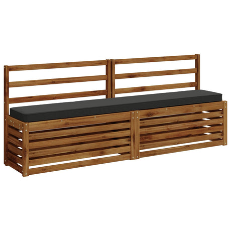 Vidaxl 1-delig bankkussen vught 100% polyester antraciet