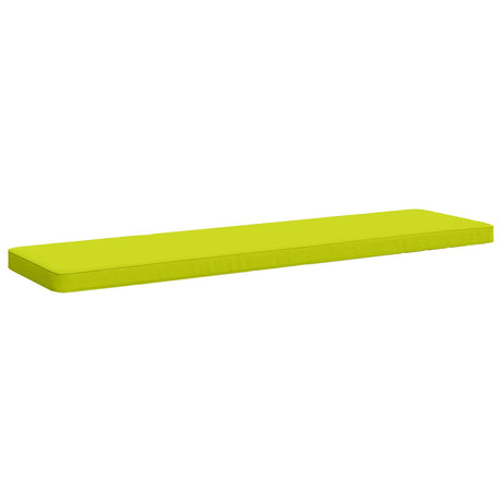 Vidaxl 1-delig bankkussen vught 100% polyester helder groen