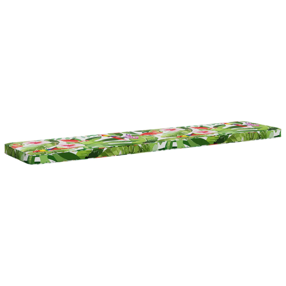 Vidaxl 1-delig bankkussen vught 100% polyester meerkleurig