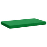 Vidaxl 1-delig bankkussen vught 100% polyester groen 60 x 50 x 5 cm