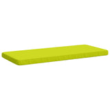 Vidaxl 1-delig bankkussen vught 100% polyester helder groen