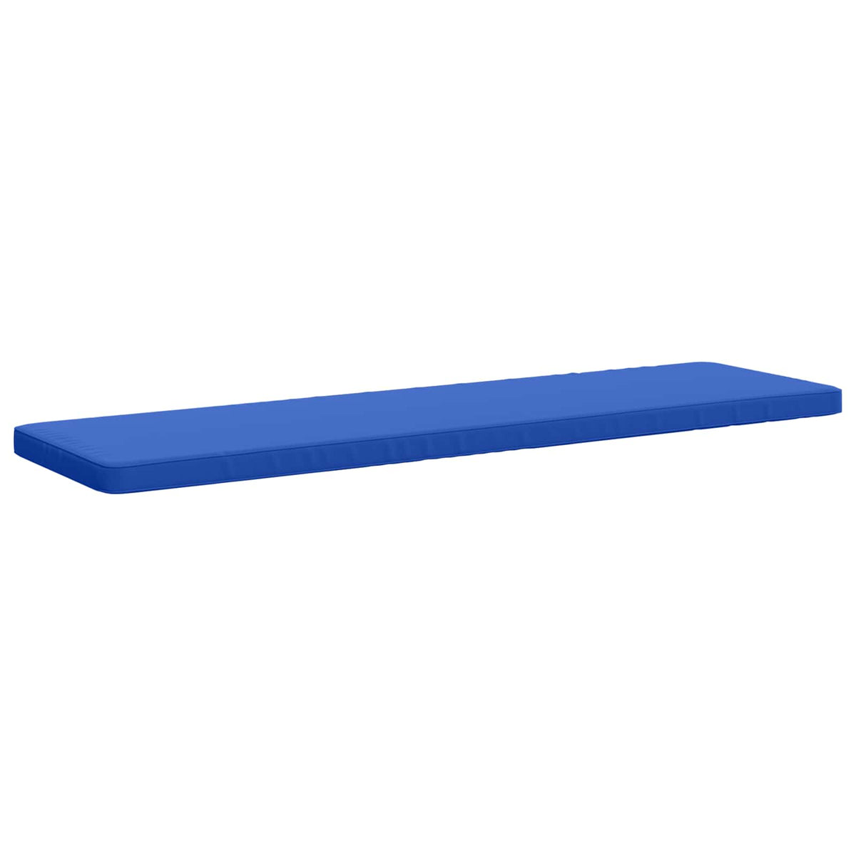 Vidaxl 1-delig bankkussen vught 100% polyester koninklijk blauw