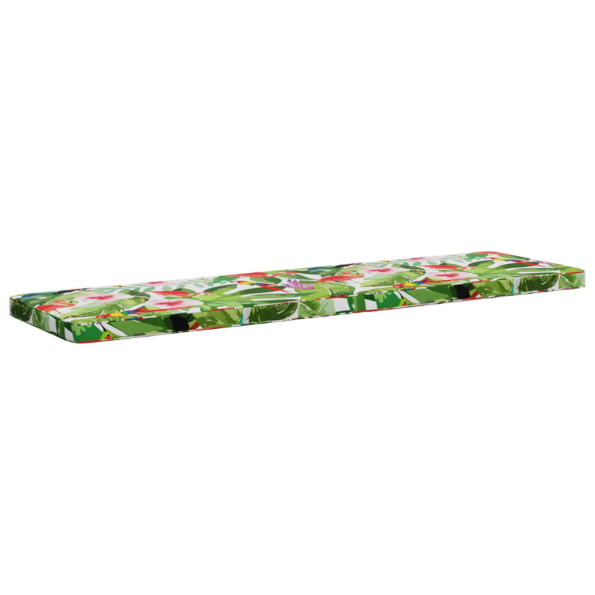 Vidaxl 1-delig bankkussen vught 100% polyester meerkleurig
