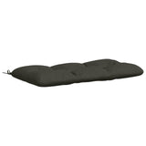 Vidaxl bankkussen vianen 100% polyester antraciet 100 x 60 x 12 cm