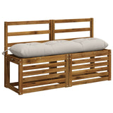 Vidaxl bankkussen vianen 100% polyester wit 110 x 30 x 12 cm