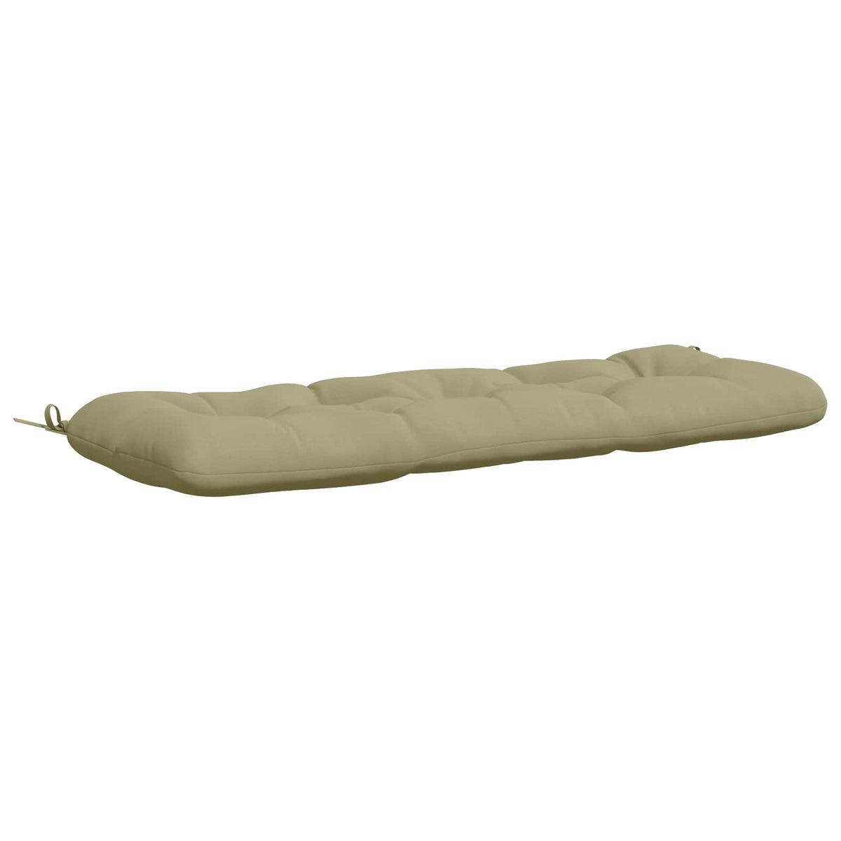 Vidaxl bankkussen vianen 100% polyester lichtgroen 120 x 40 x 12 cm