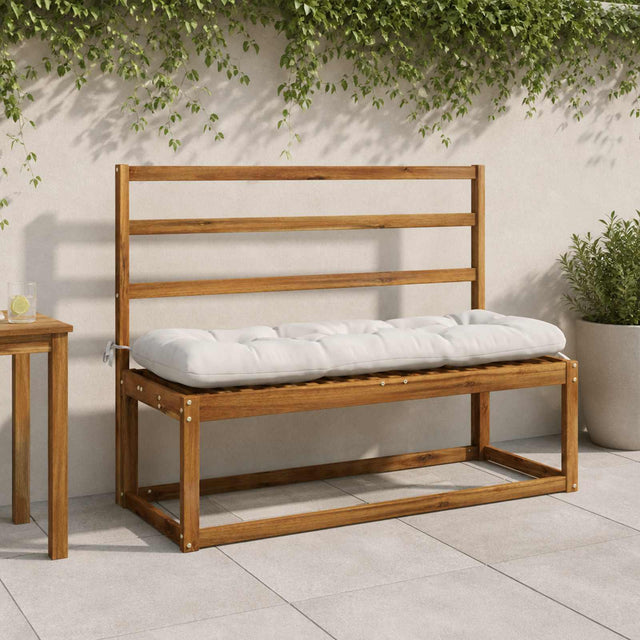 Vidaxl bankkussen vianen 100% polyester wit 100 x 40 x 12 cm