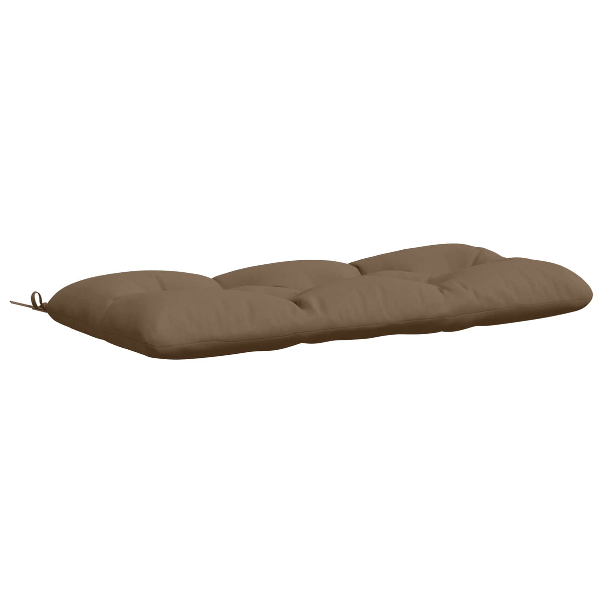 Vidaxl bankkussen vianen 100% polyester taupe 120 x 50 x 12 cm