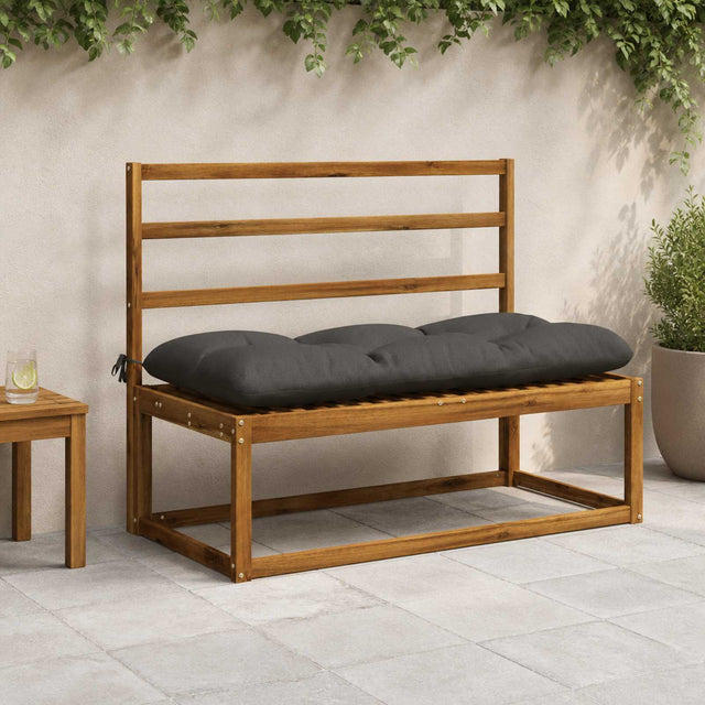Vidaxl bankkussen vianen 100% polyester antraciet 100 x 50 x 12 cm