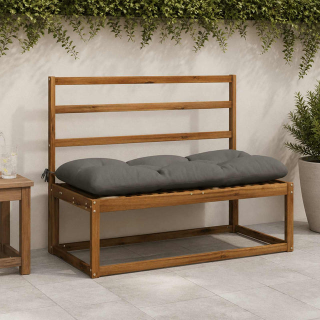 Vidaxl bankkussen vianen 100% polyester grijs 110 x 50 x 12 cm