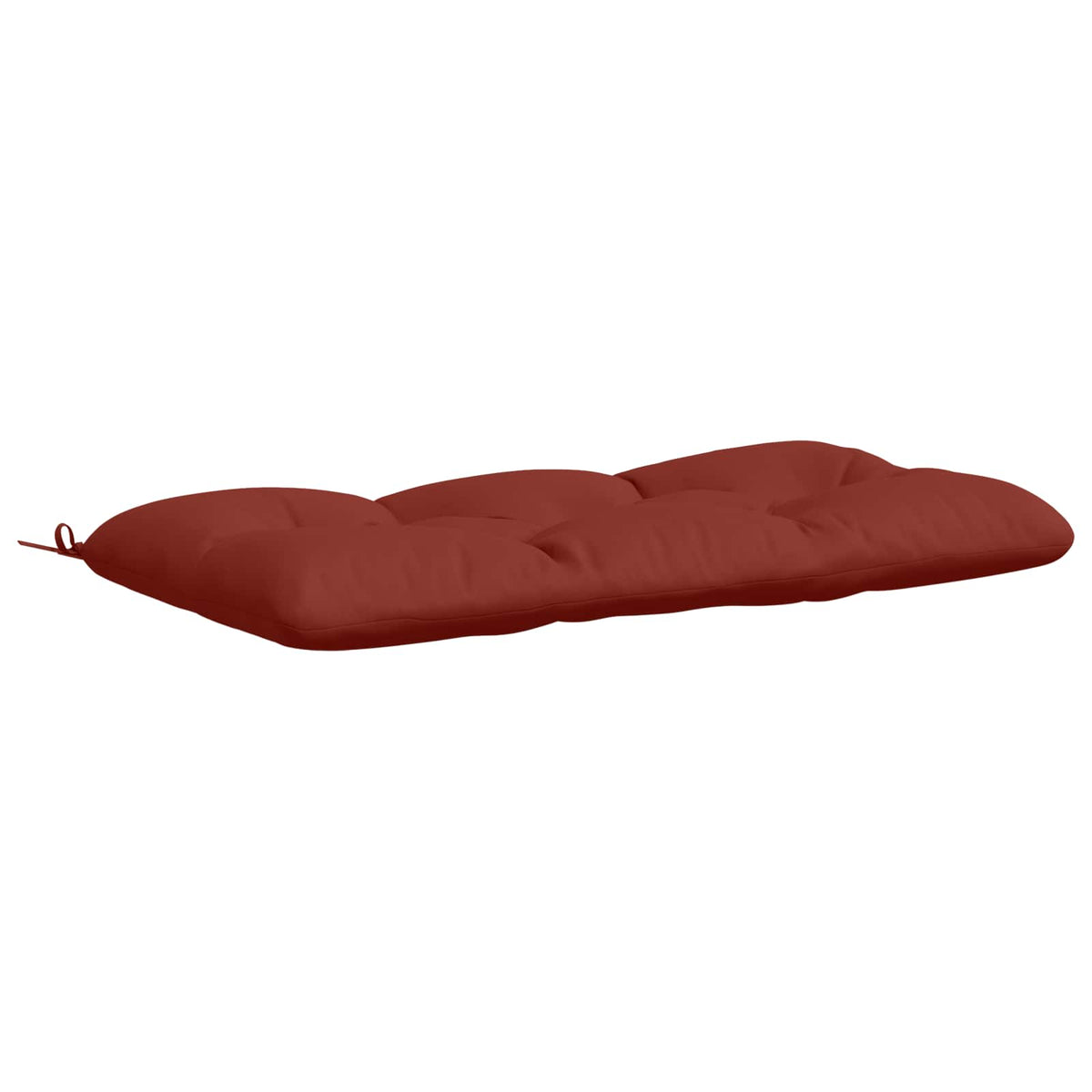Vidaxl bankkussen vianen 100% polyester rood 120 x 60 x 12 cm