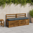 Vidaxl bankkussen vianen 100% polyester blauw 140 x 30 x 12 cm