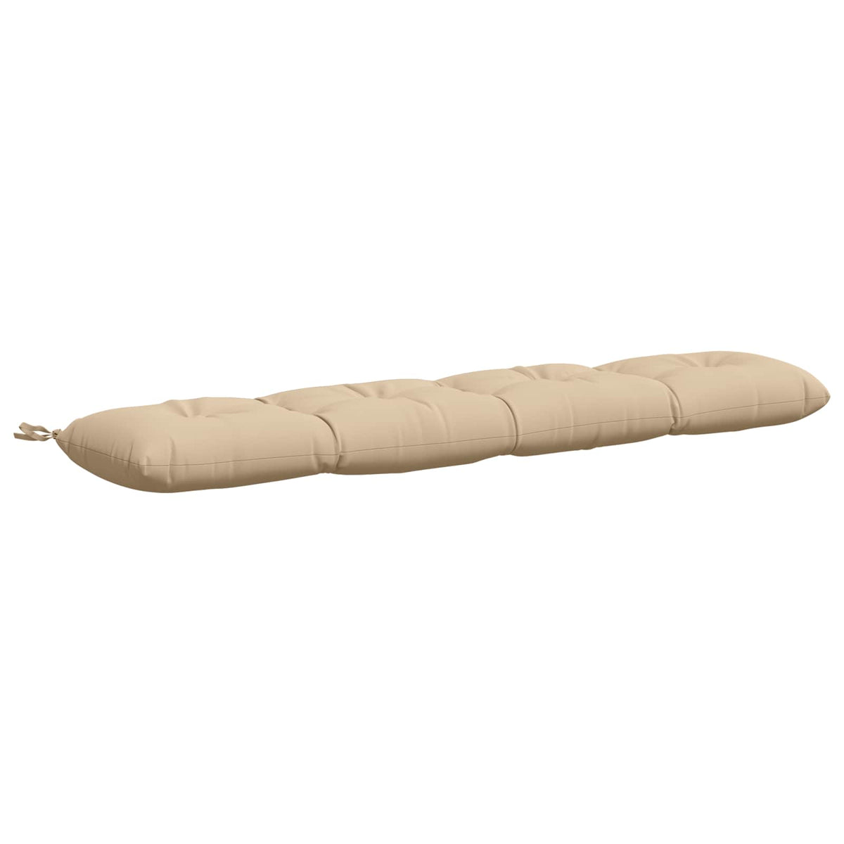 Vidaxl bankkussen vianen 100% polyester crèmekleurig 150 x 30 x 12 cm