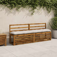 Vidaxl bankkussen vianen 100% polyester wit 200 x 30 x 12 cm