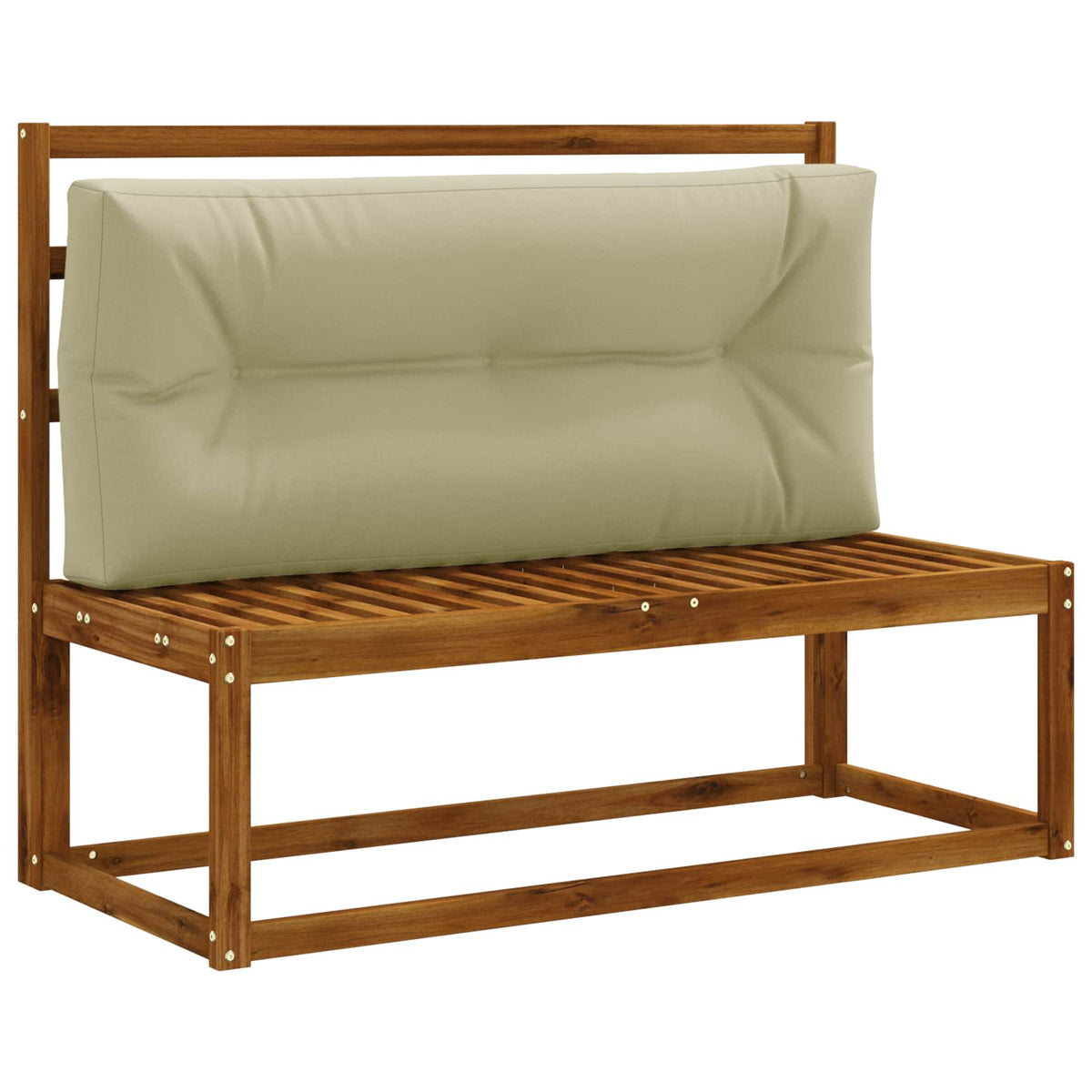 Vidaxl pallet rugkussen vianen 100% polyester lichtgroen
