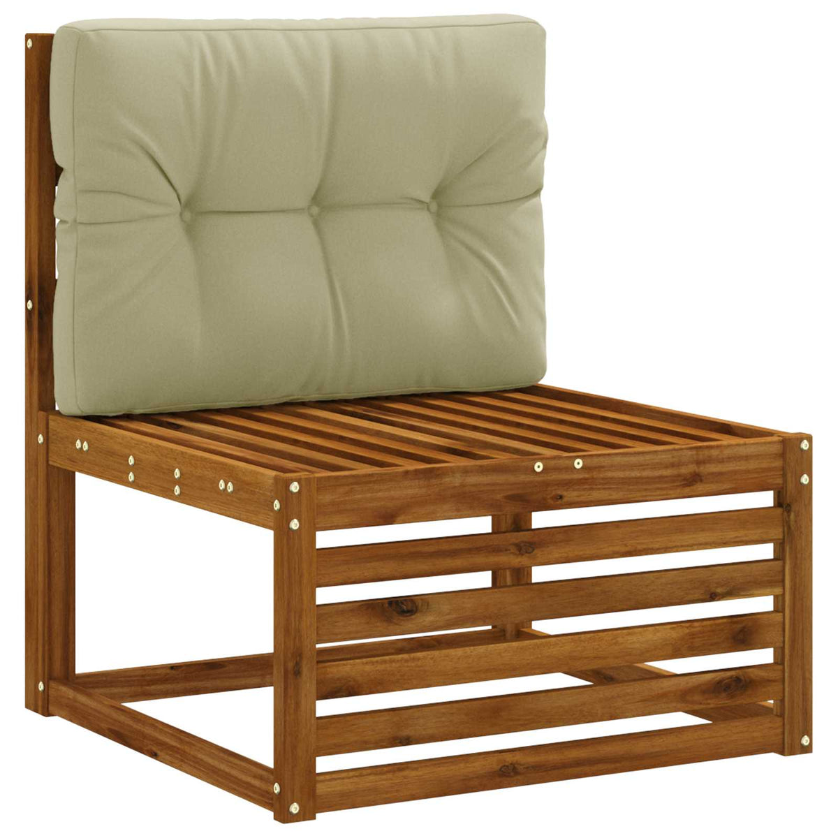 Vidaxl pallet rugkussen vianen 100% polyester lichtgroen