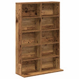Vidaxl cd kast oud hout 65 x 23,5 x 97,5 cm bewerkt hout