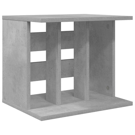 Vidaxl vinyl platenspeler opslag betongrijs 42 x 33 x 36 cm