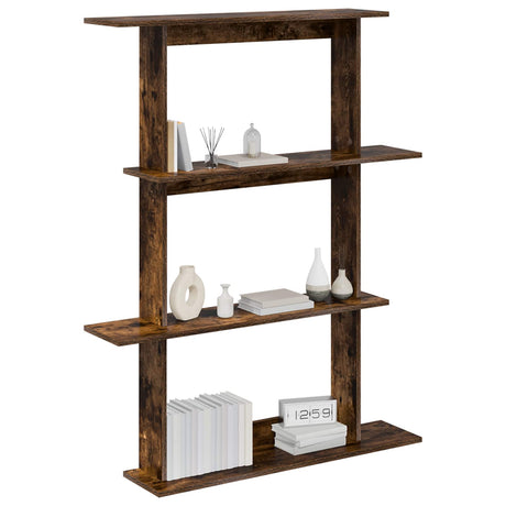 Vidaxl wandplank gerookt eiken 100 x 20 x 126 cm