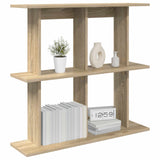 Vidaxl wandplank muurmontage sonoma eiken 100 x 20 x 75 cm