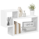 Vidaxl wandplank muurmontage wit 55 x 15 x 35 cm bewerkt hout