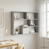 Vidaxl wandplank muurmontage grijs sonoma 95 x 20 x 69,5 cm
