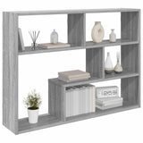 Vidaxl wandplank muurmontage grijs sonoma 95 x 20 x 69,5 cm