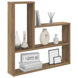 Vidaxl wandplank artisanaal eiken 60 x 11 x 60 cm bewerkt hout