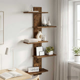 Vidaxl wand vlonderschap oud hout 48,5 x 15 x 101 cm bewerkt hout