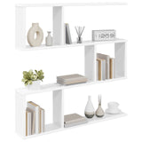 Vidaxl wandplank wit 80 x 12 x 79,5 cm bewerkt hout