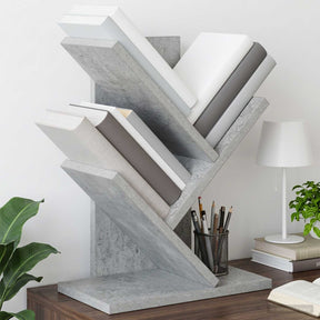 Vidaxl boomvormige boekenplank met 3 planken 30 x 18 x 40 cm