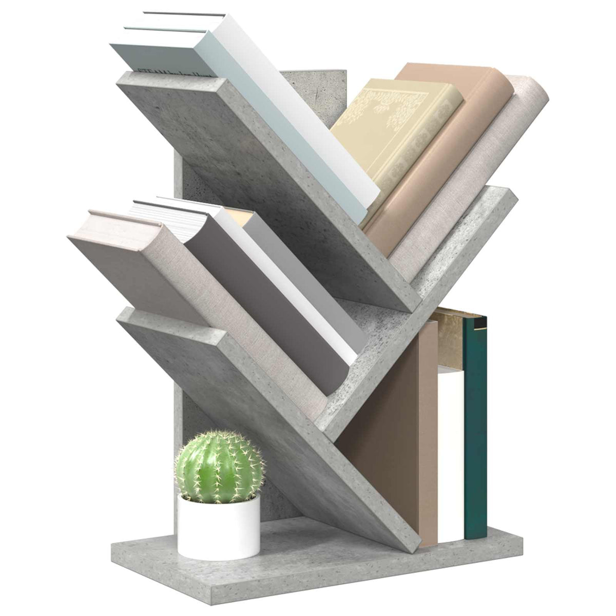 Vidaxl boomvormige boekenplank met 3 planken 30 x 18 x 40 cm